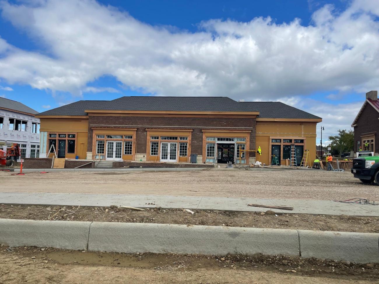 Photograph of Worthington Gateway Construction