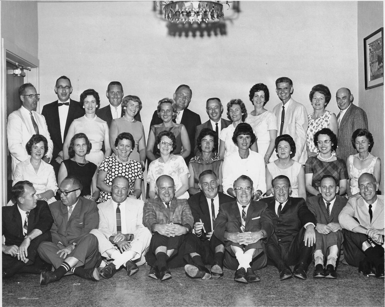 Photograph of Worthington High School Class of 1939 25th Reunion