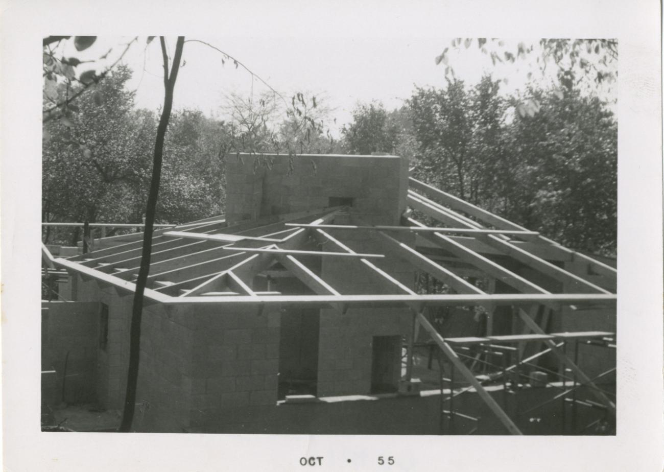Photograph of the Construction of 210 E. South Street