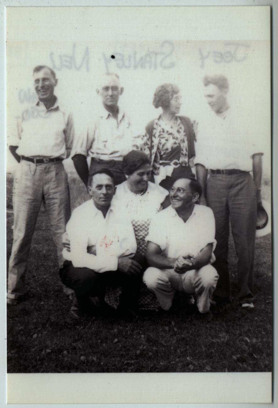 Photograph of the Snouffer Family in the 1930s