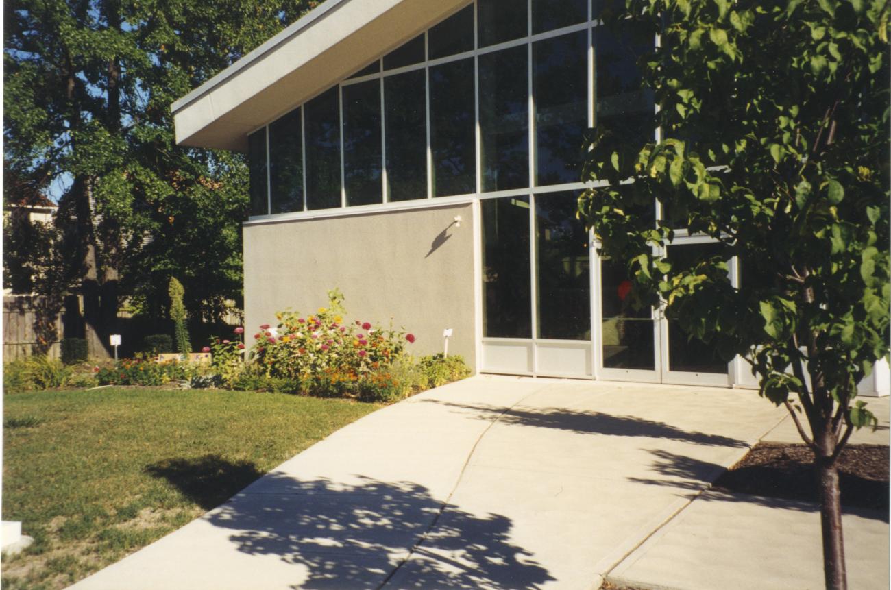 Photograph of the Storybook Garden at Northwest Library