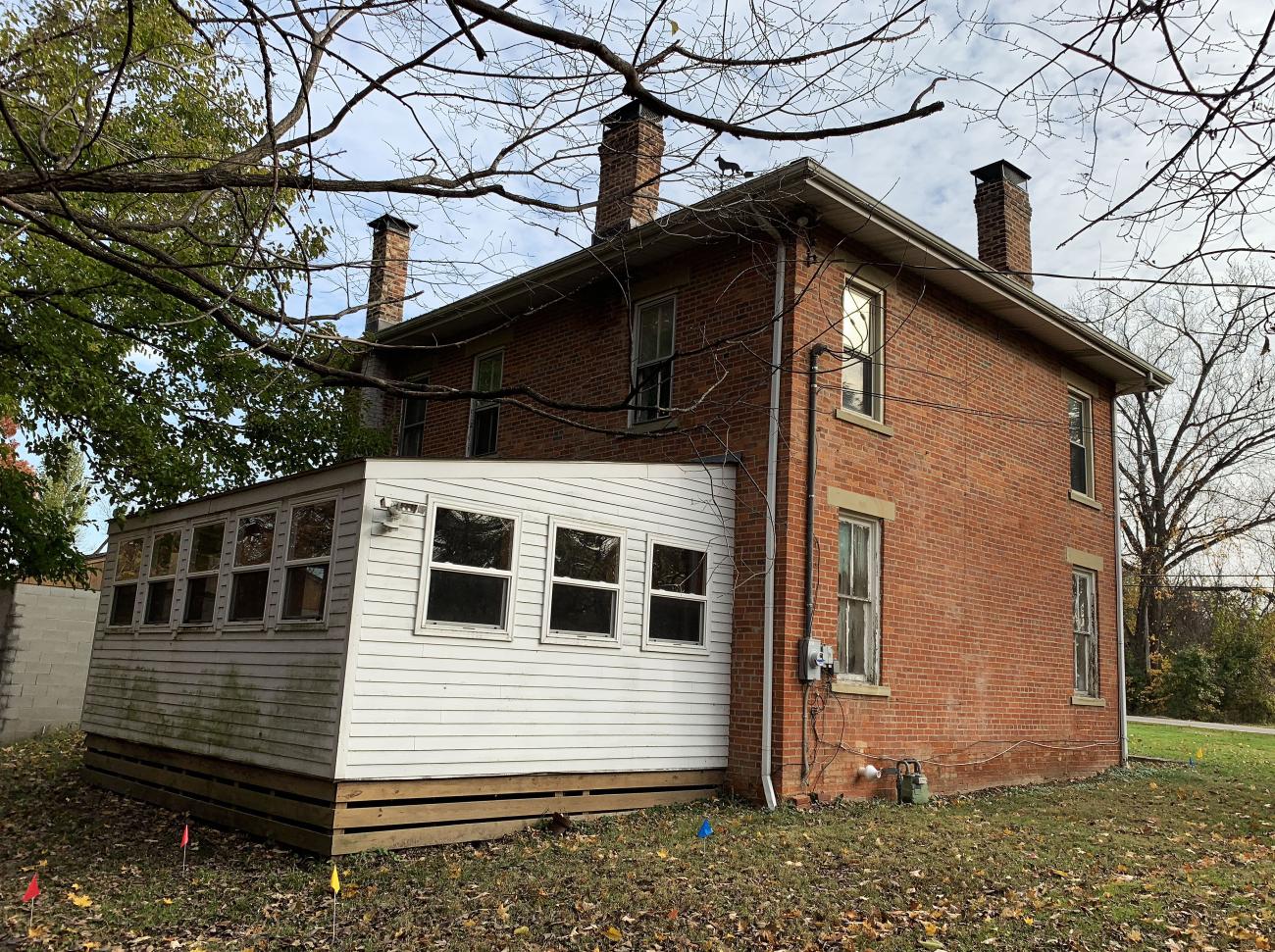 Photographs of the South Side of the Historic Gardner Homestead