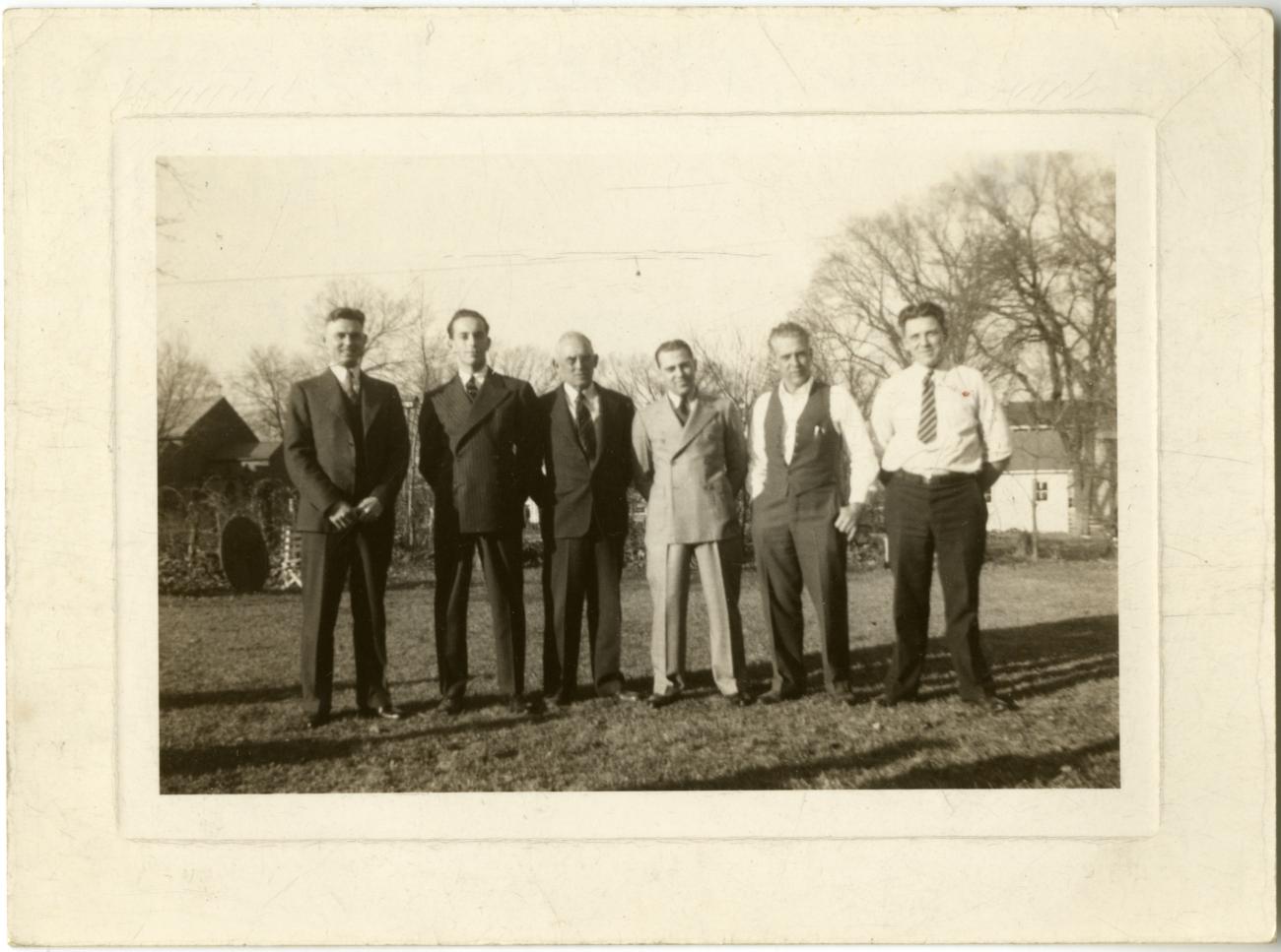 Picture of Snouffer Family Men in 1943
