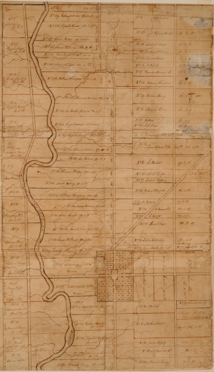 Plat of Sections 2 and 3 of Sharon Township