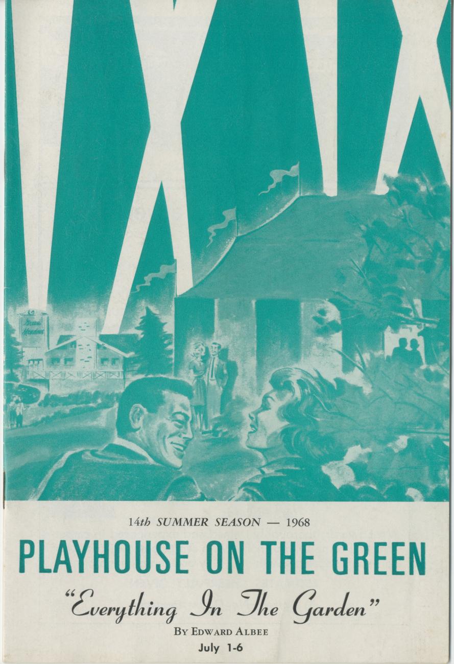 Program for Playhouse on the Green Production of "Everything in the Garden"