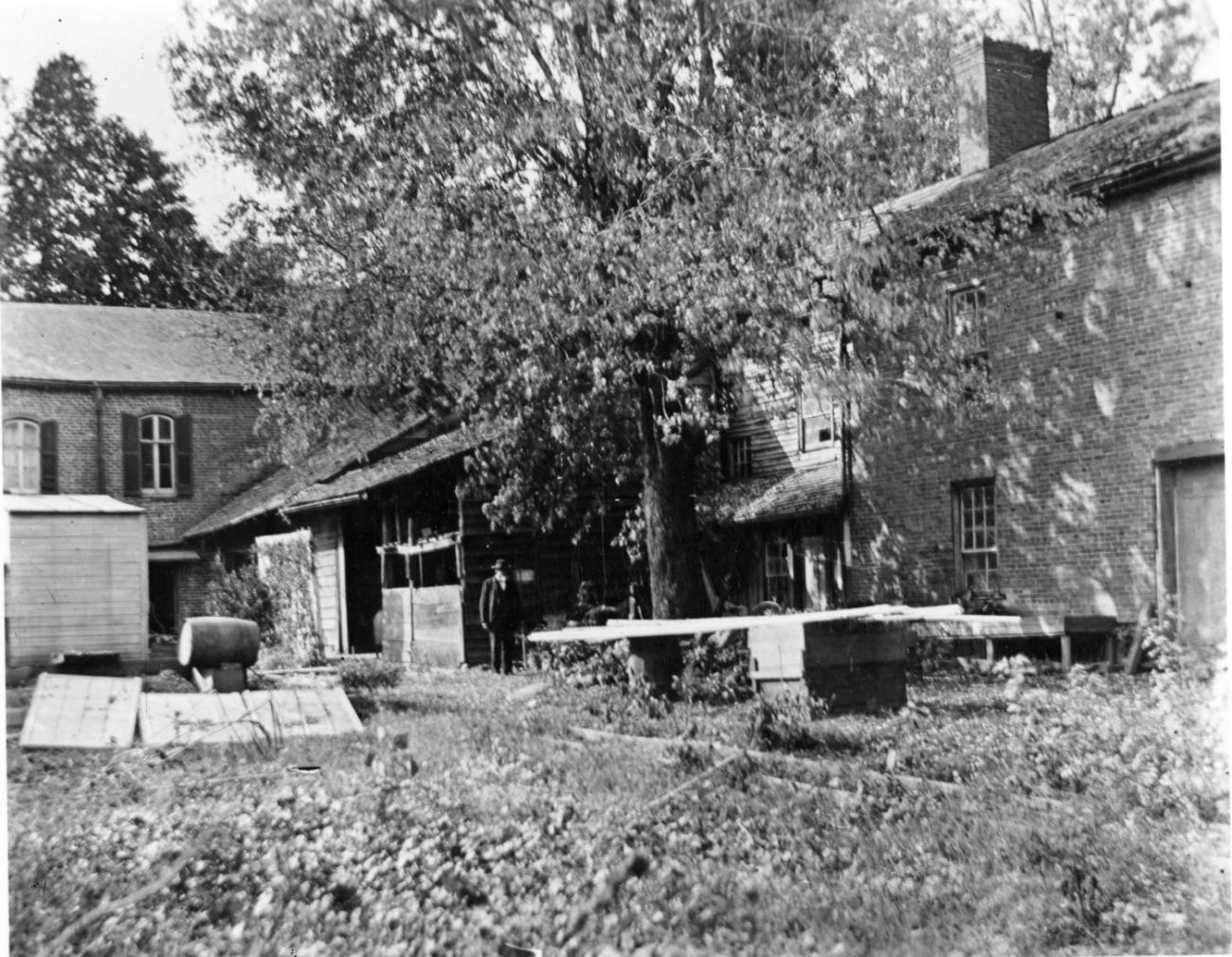 Rear of the Griswold Homestead (Inn)