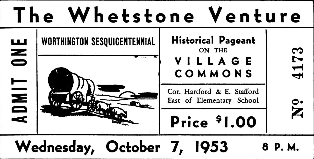 Sesquicentennial Pageant Ticket