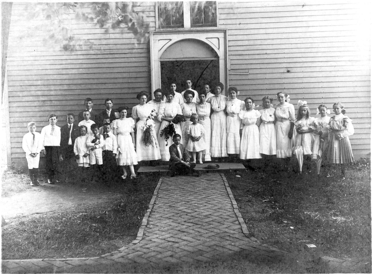 Students of Mrs. Eldridge's Private School