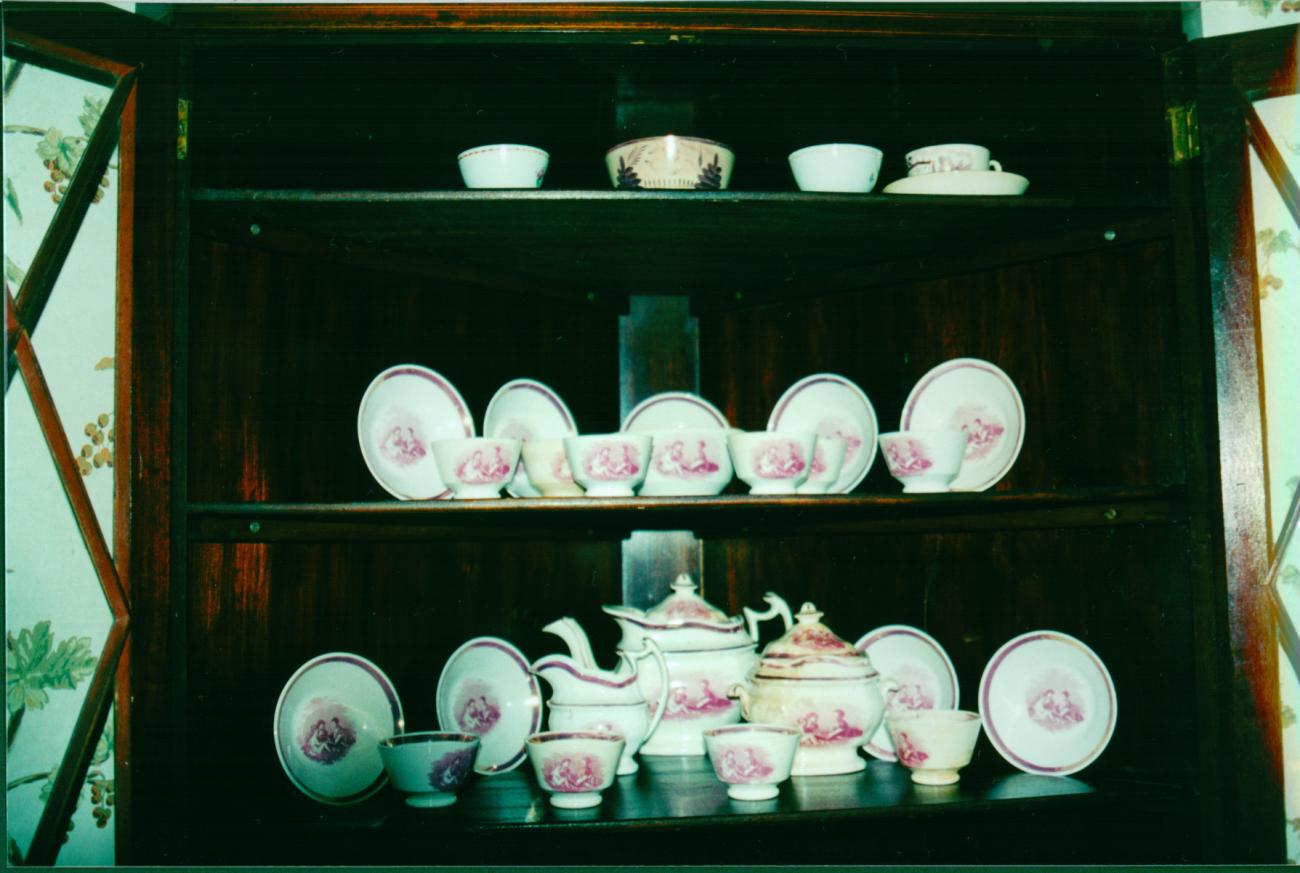 Sunderland Pink Lustre Tea Service