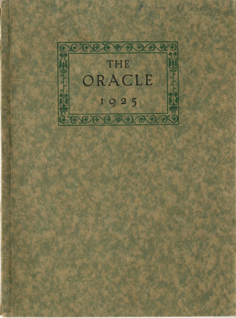 The Oracle 1925