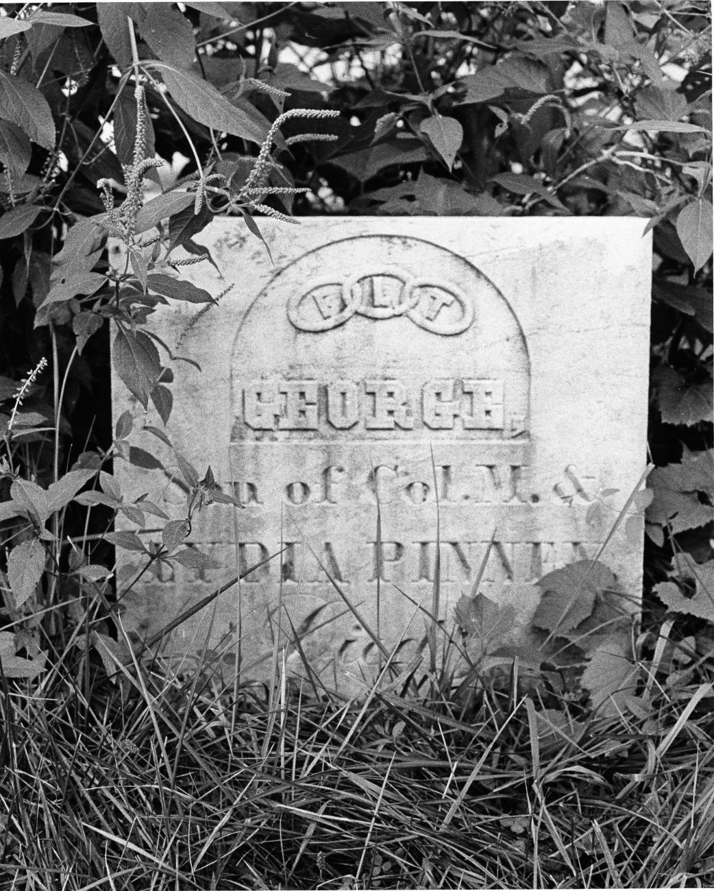 Tombstone of George Pinney