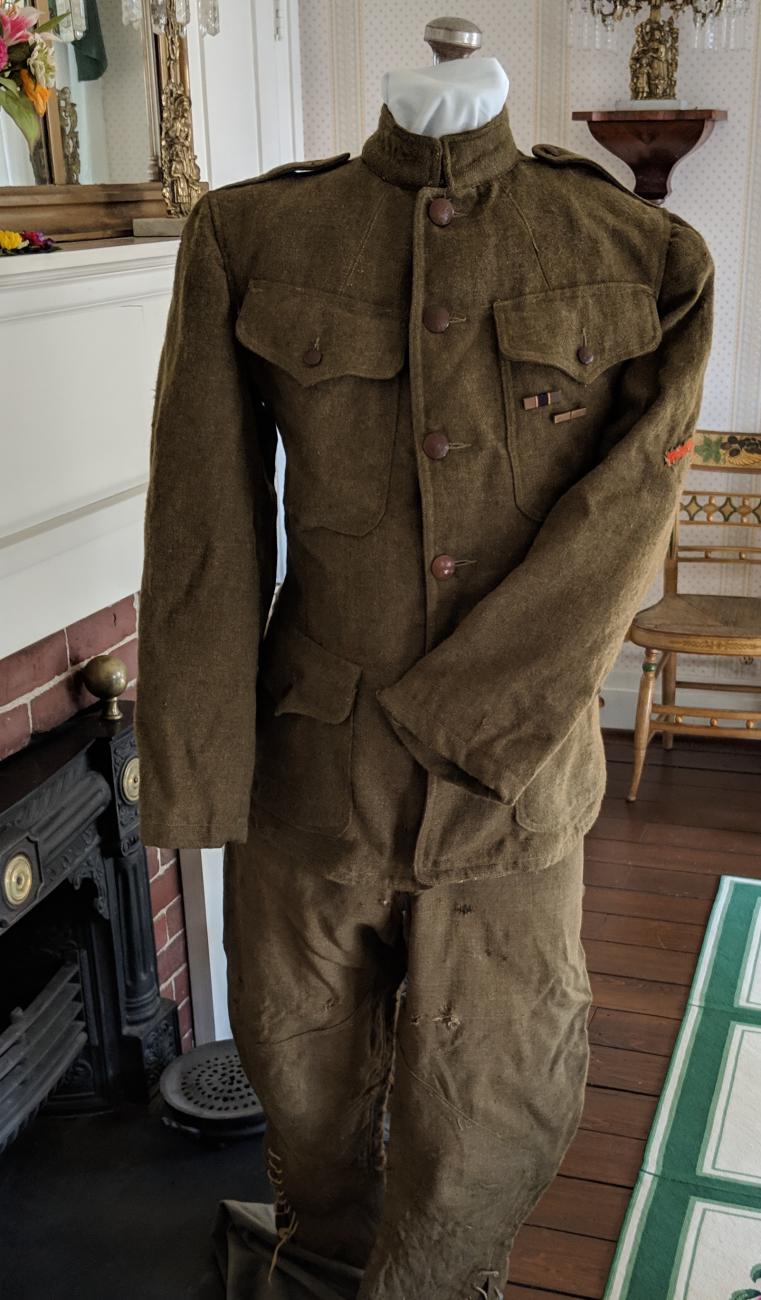 Uniform of Maynard Newkirk, World War I
