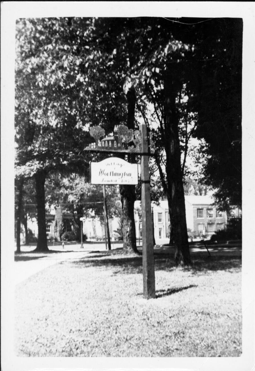Village of Worthington Marker