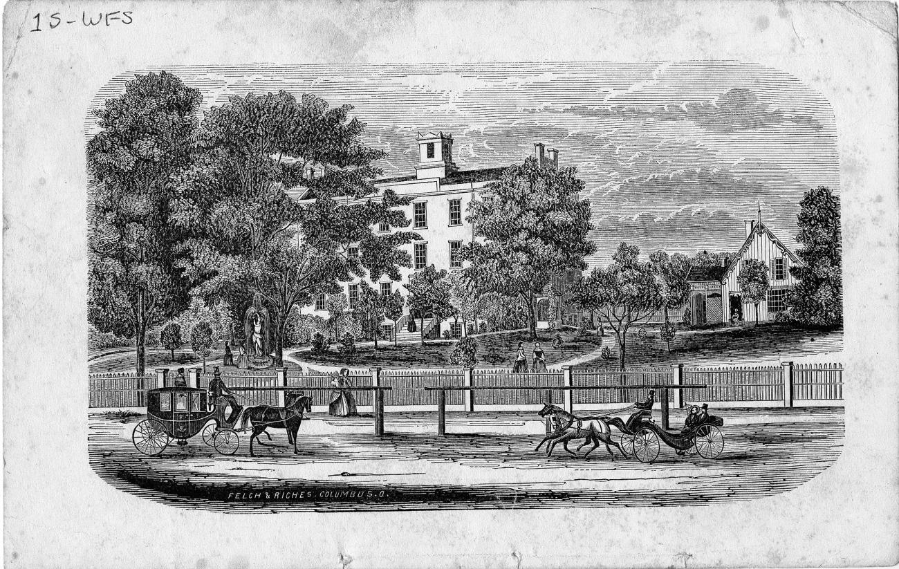 Worthington Female Seminary Lithograph