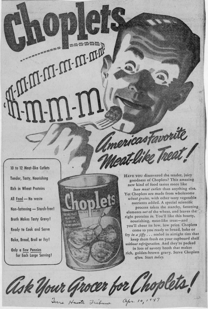 Worthington Foods Advertisement