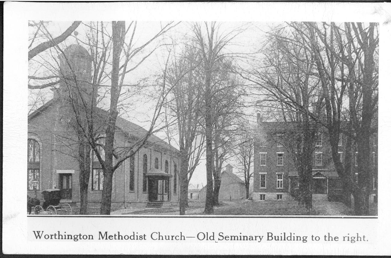 Worthington Methodist Church and Worthington Female Seminary
