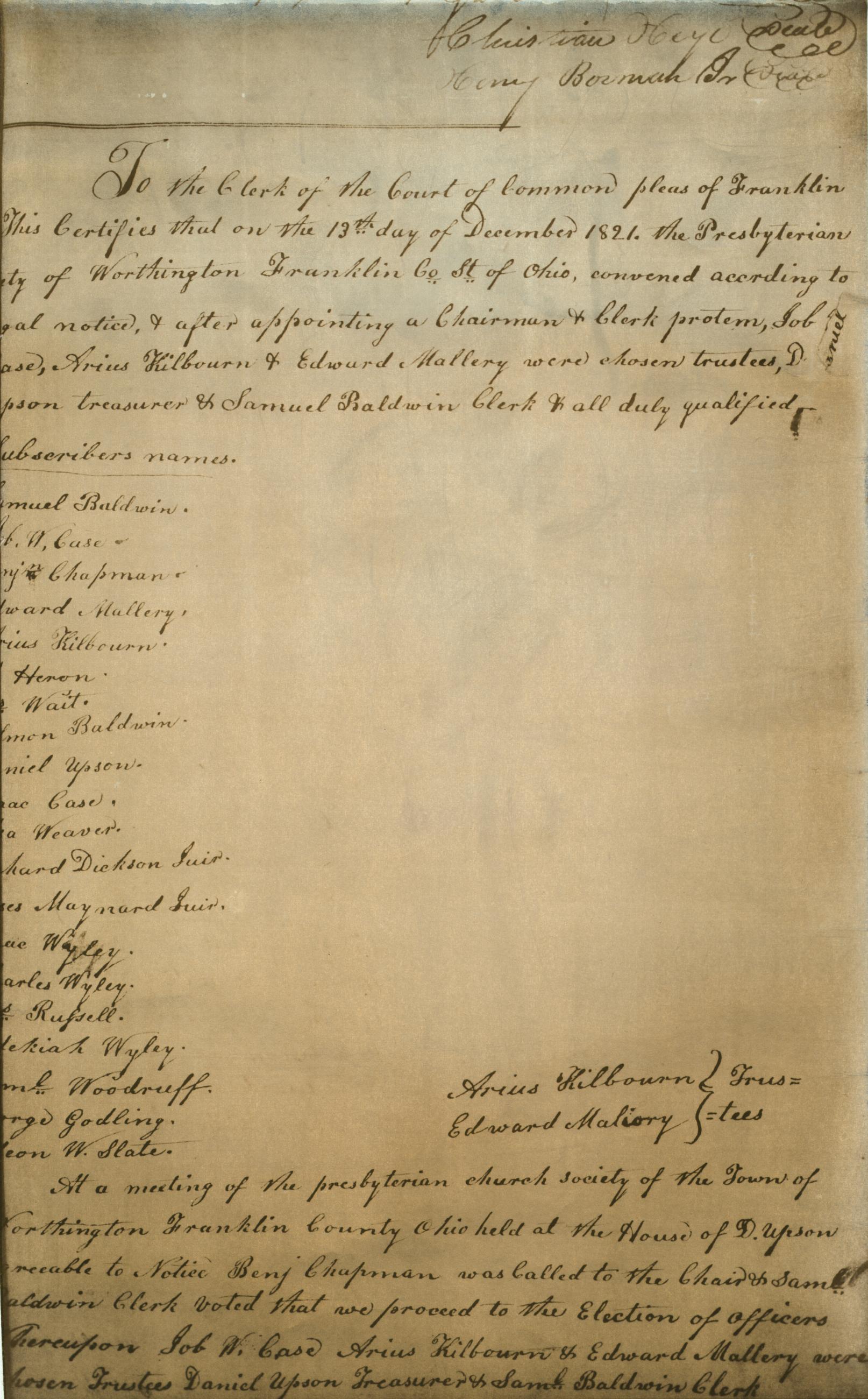 Article of Incorporation