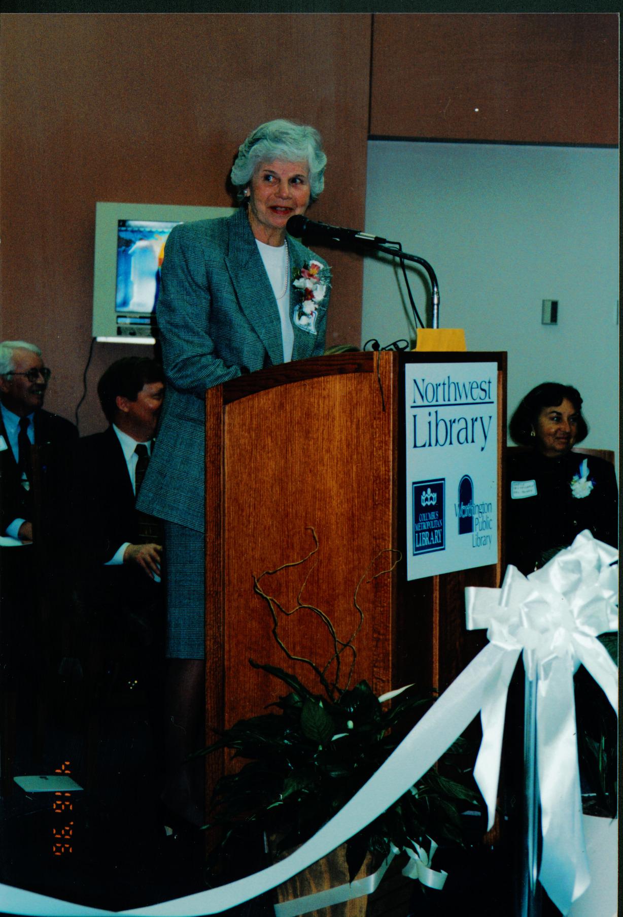 Dedication Ceremony for Northwest Library