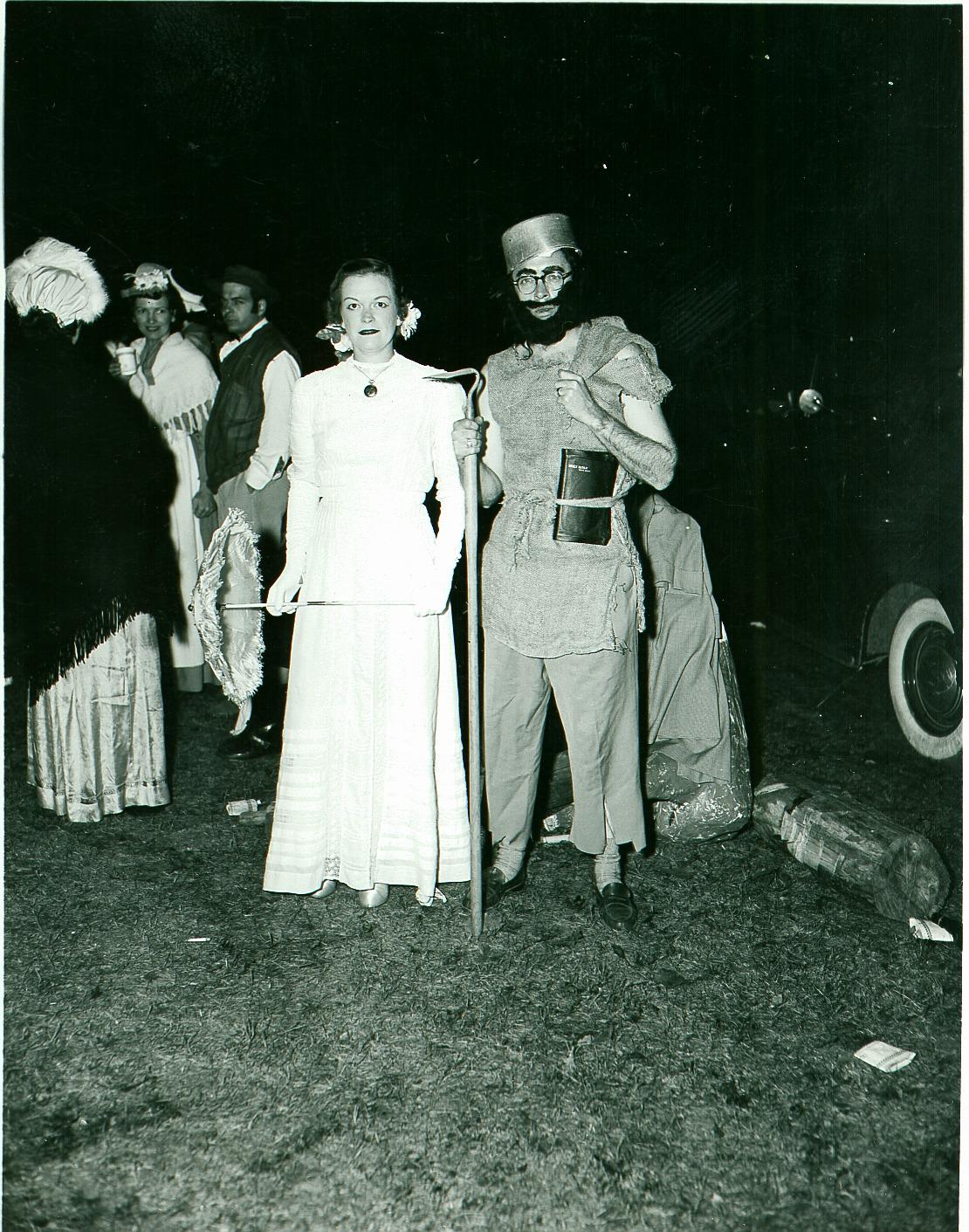 Dorothy and Dr. Charles Harding in costume