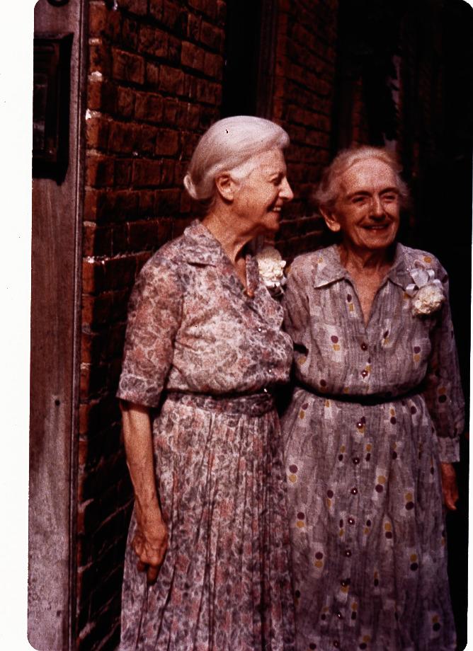 Edith Ligda and Ruth Griswold