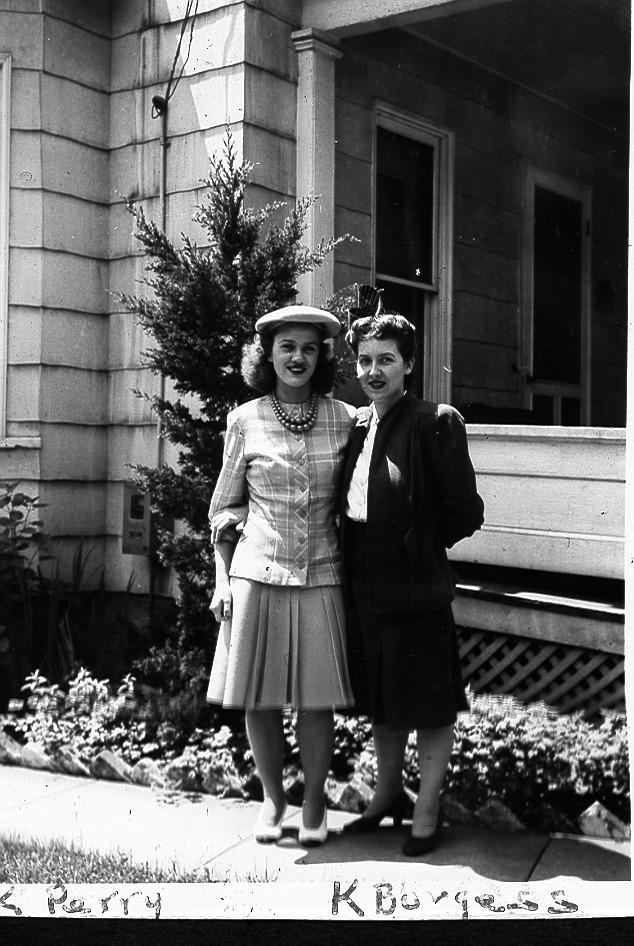 Kay Perry and Kathryn Burgess