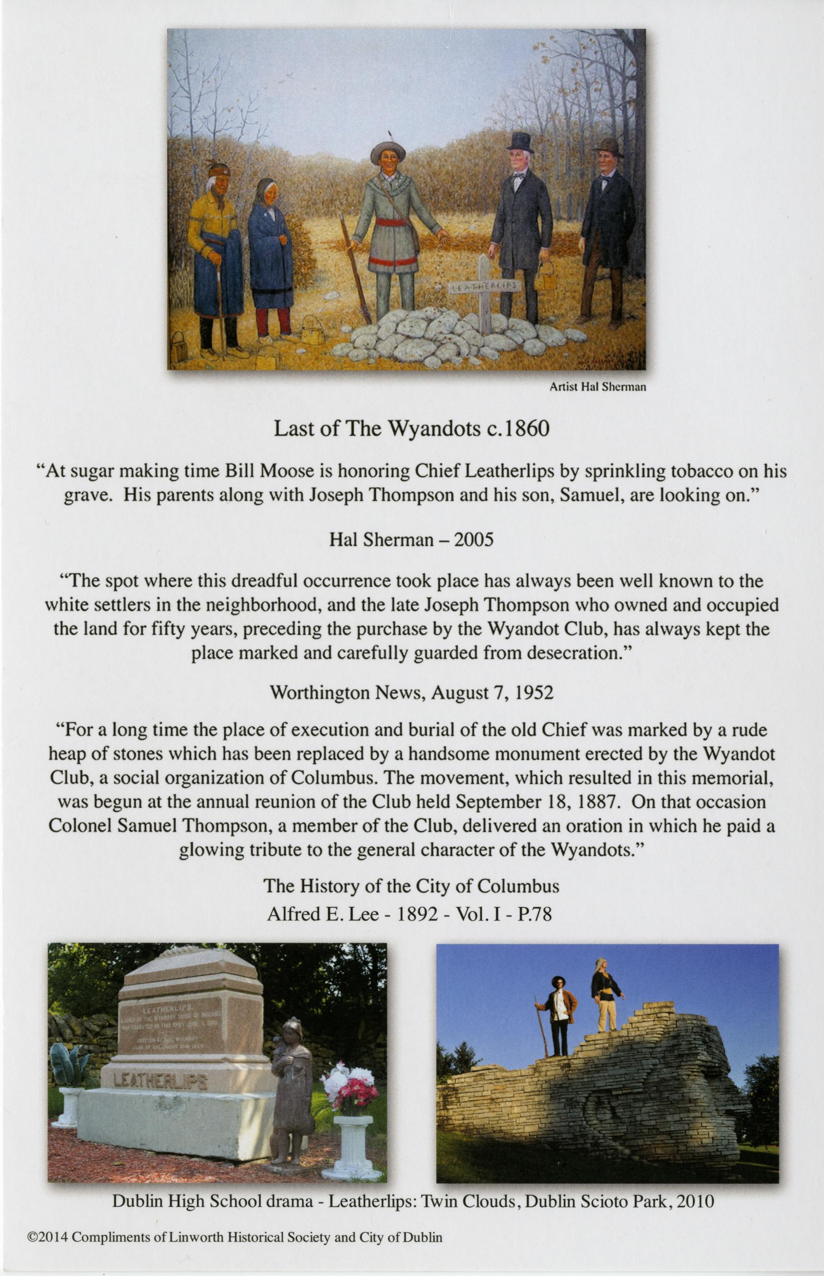 Last of the Wyandots c. 1860