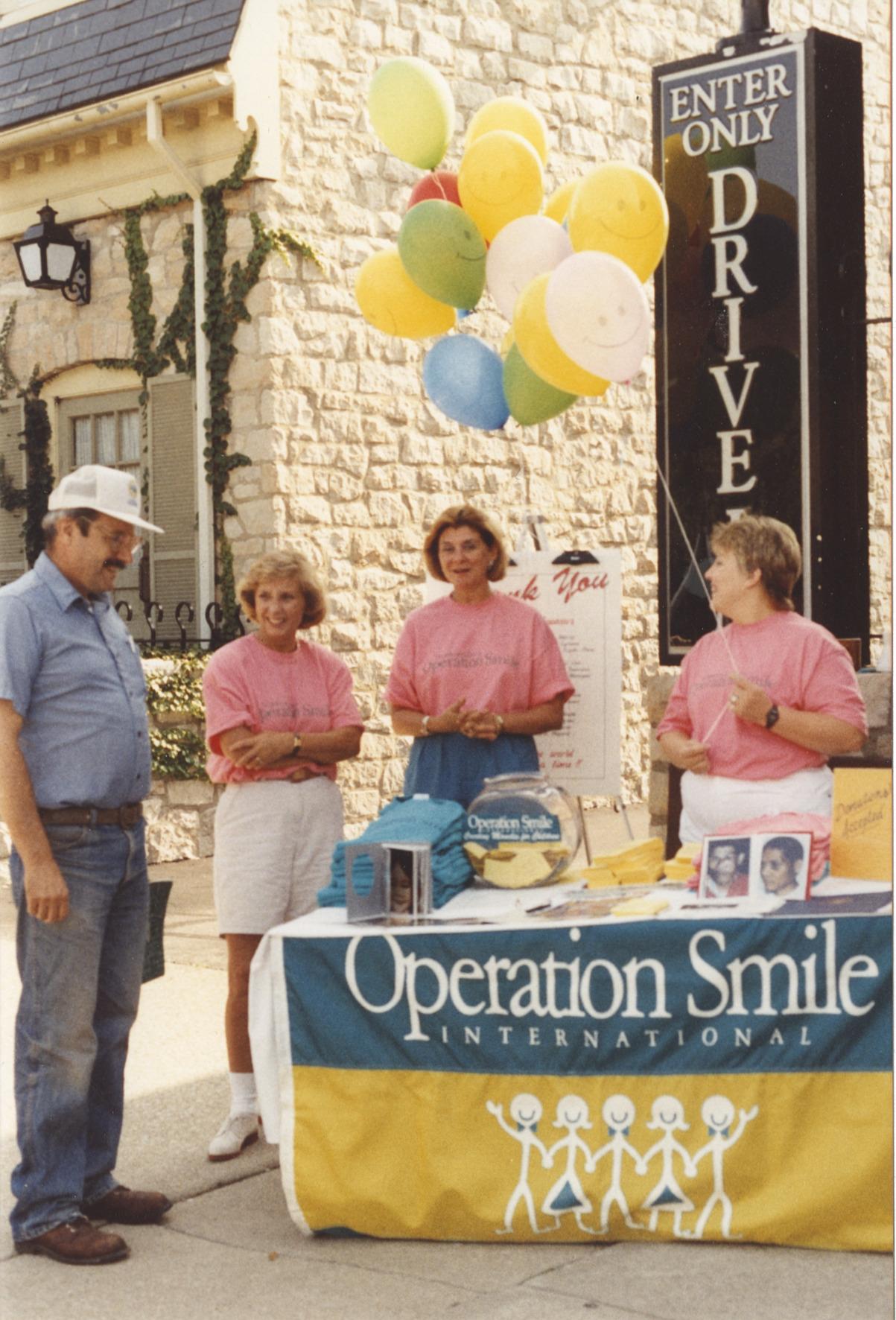 Operation Smile Booth at the Worthington Farmer's Market