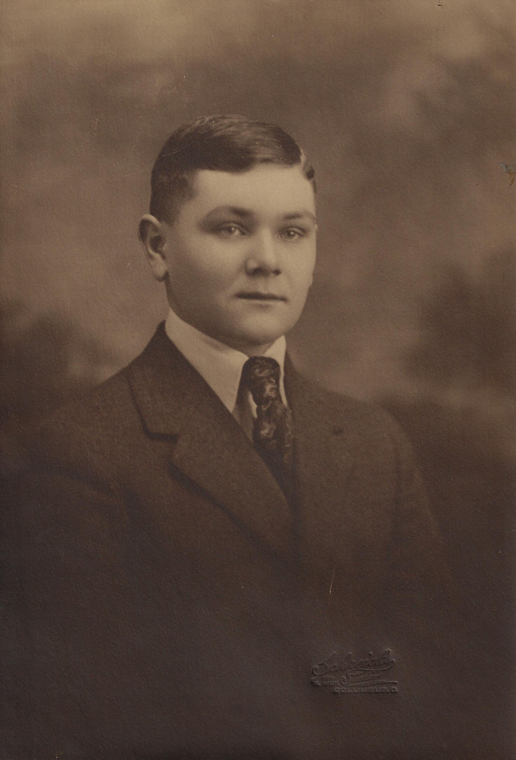 Photograph of Abner Eli Pinney from Graduation