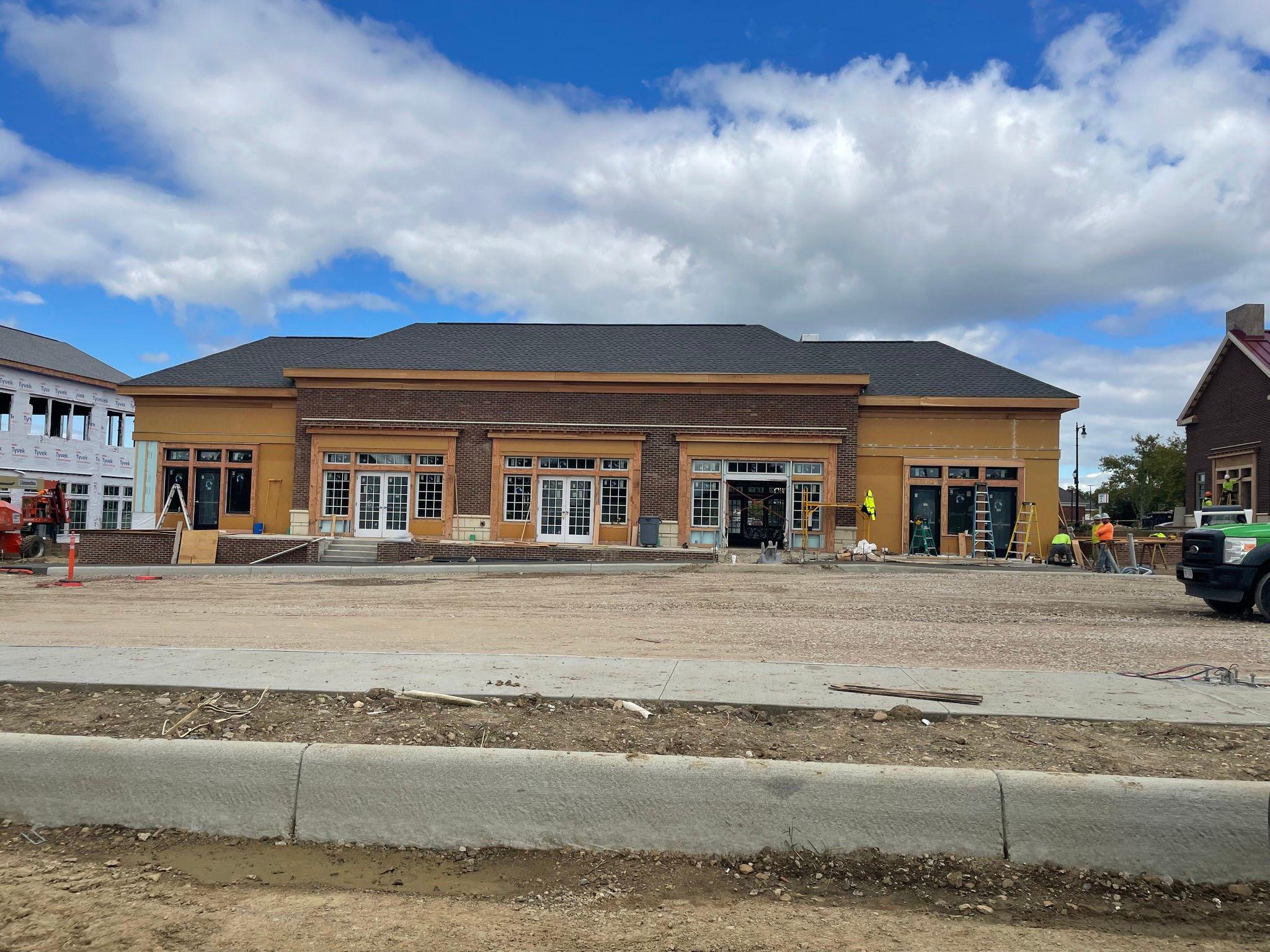 Photograph of Worthington Gateway Construction