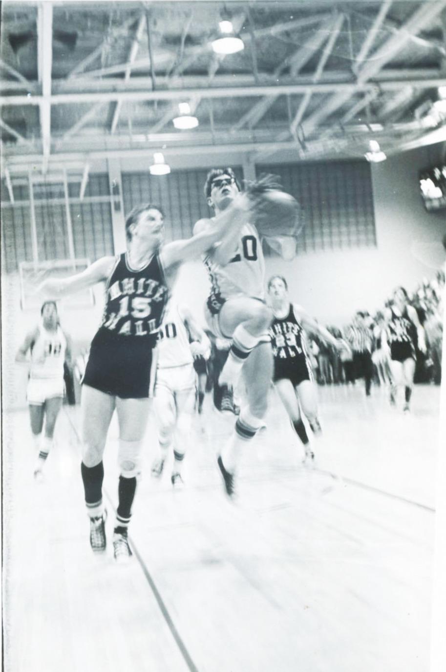 Photograph of Worthington High School Basketball Players, 1969-70 Season