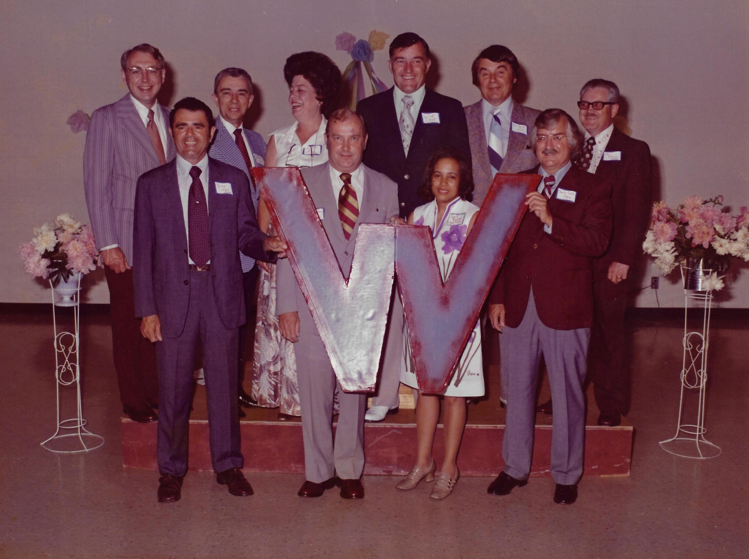 Photograph of Worthington High School Class of 1944 Reunion