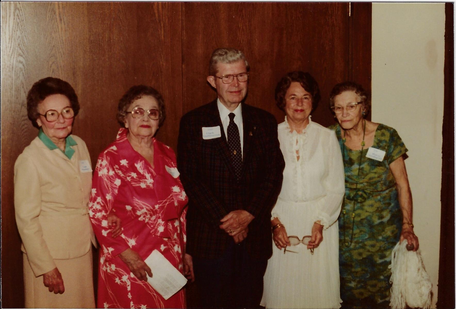 Photograph of Worthington Historical Society Officers