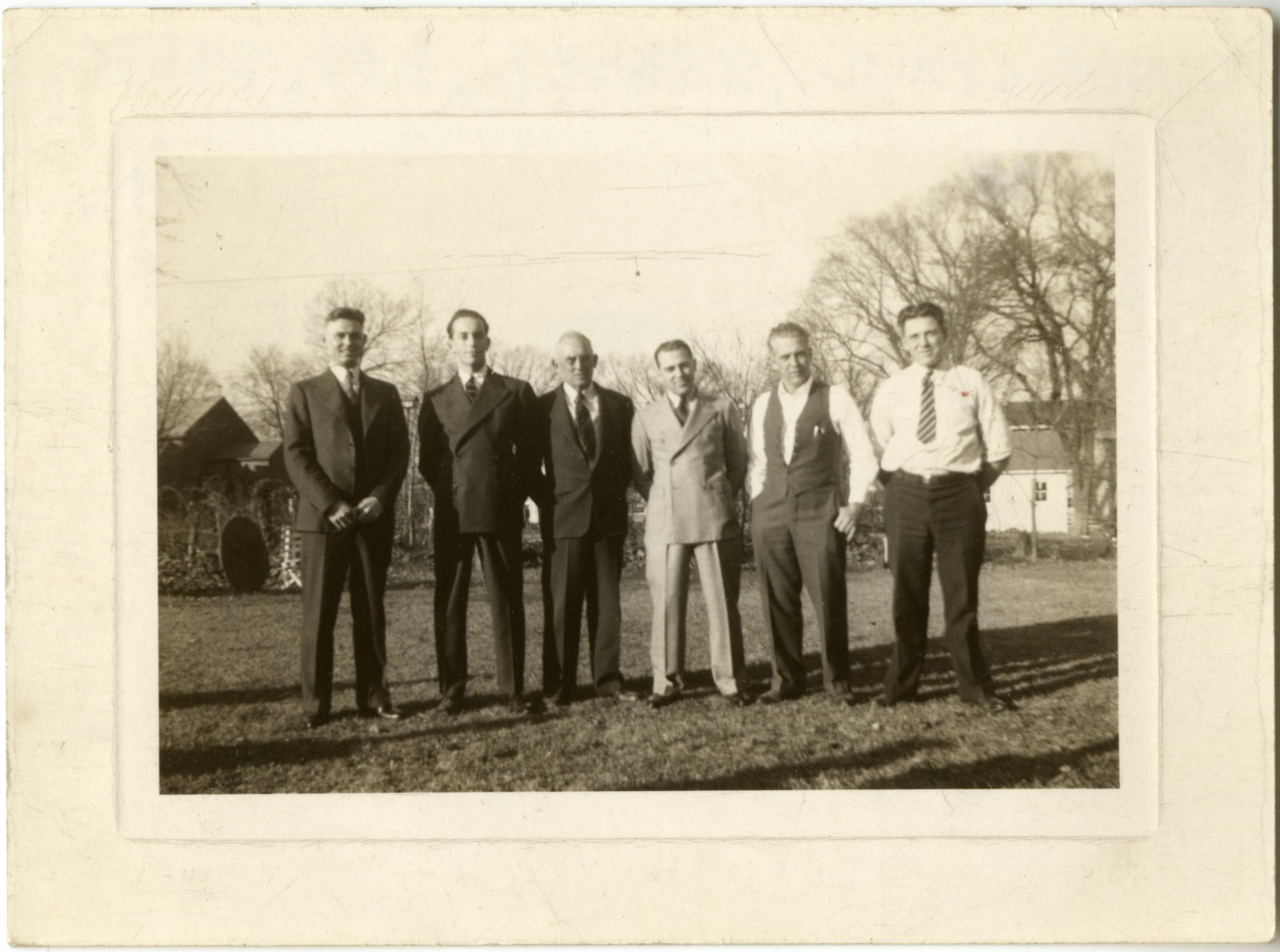 Picture of Snouffer Family Men in 1943