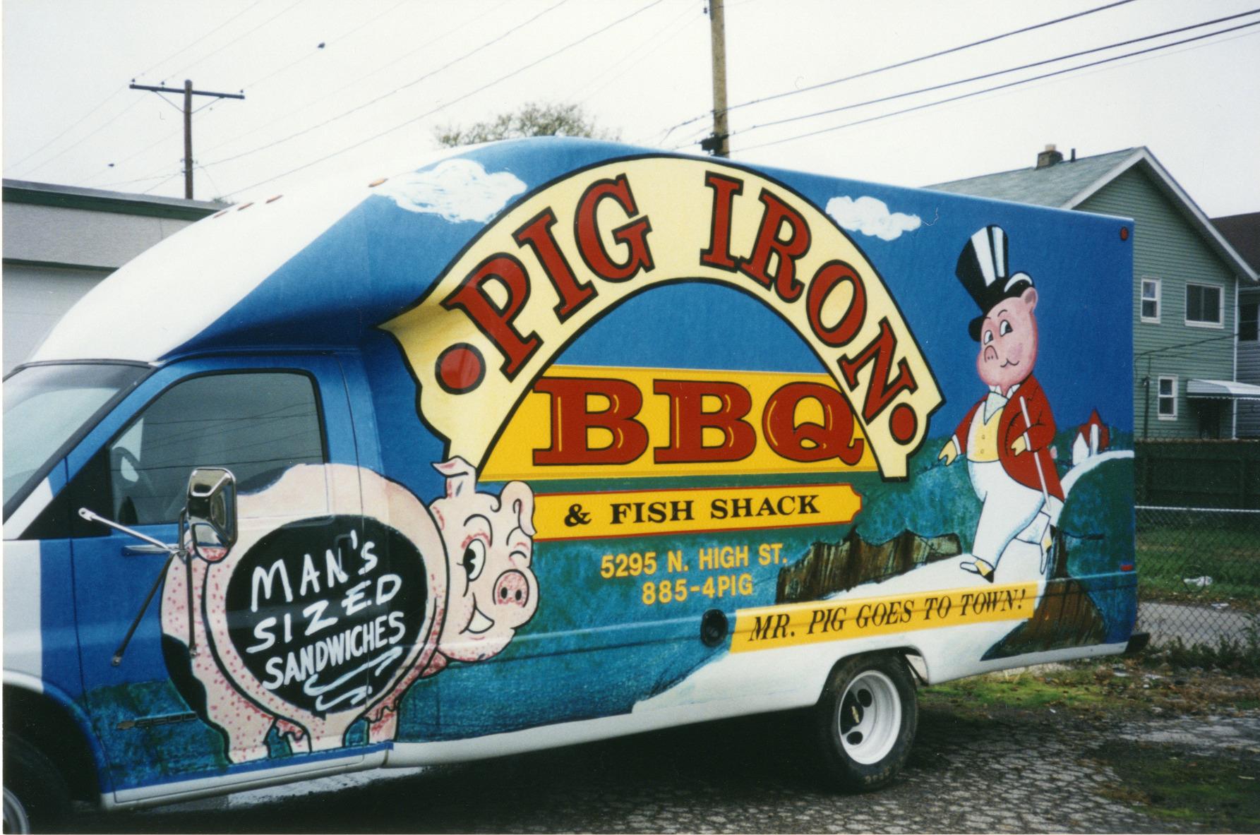 Pig Iron BBQ Delivery Van