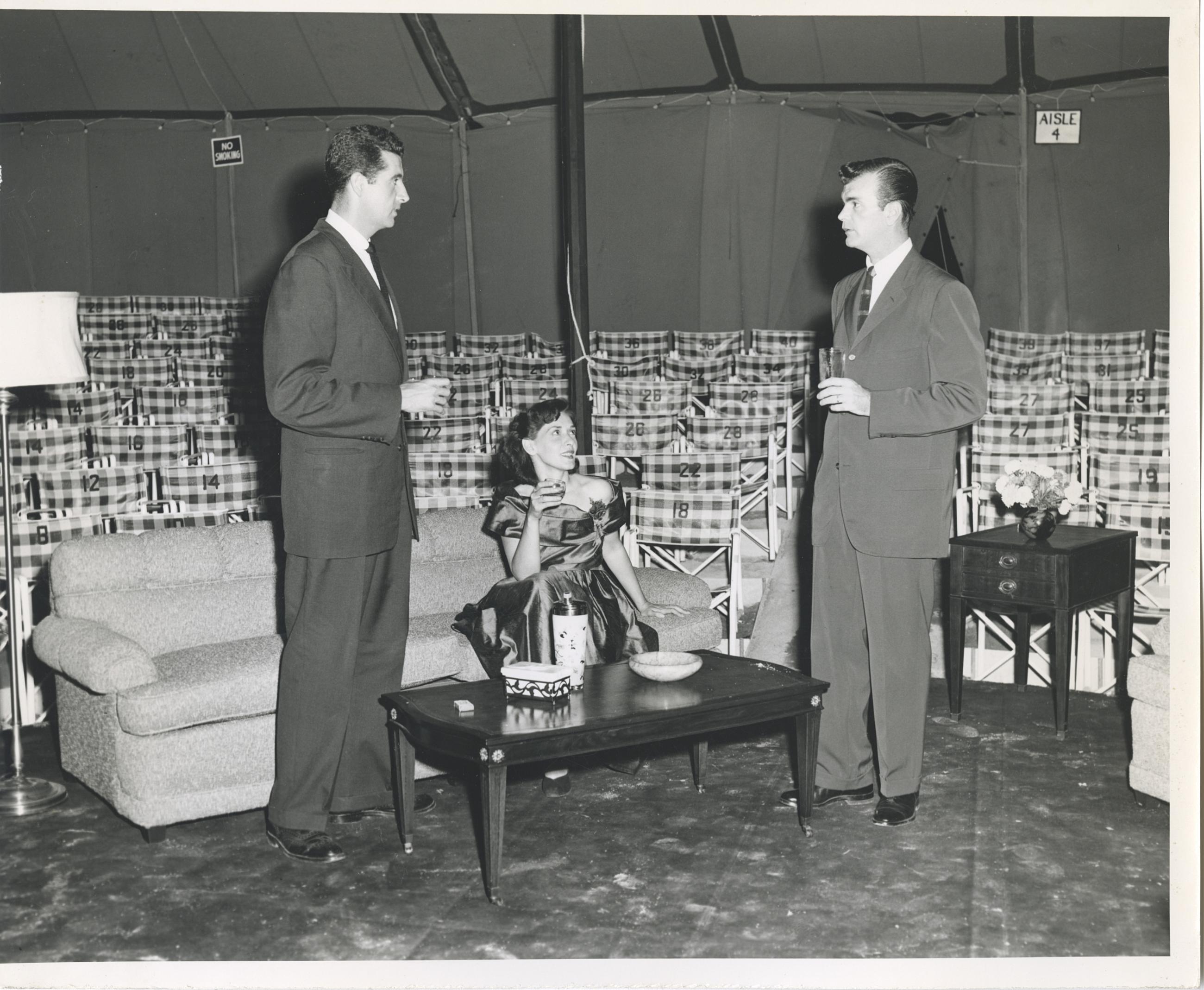 Publicity Photograph for Playhouse on the Green Production of "Private Lives"