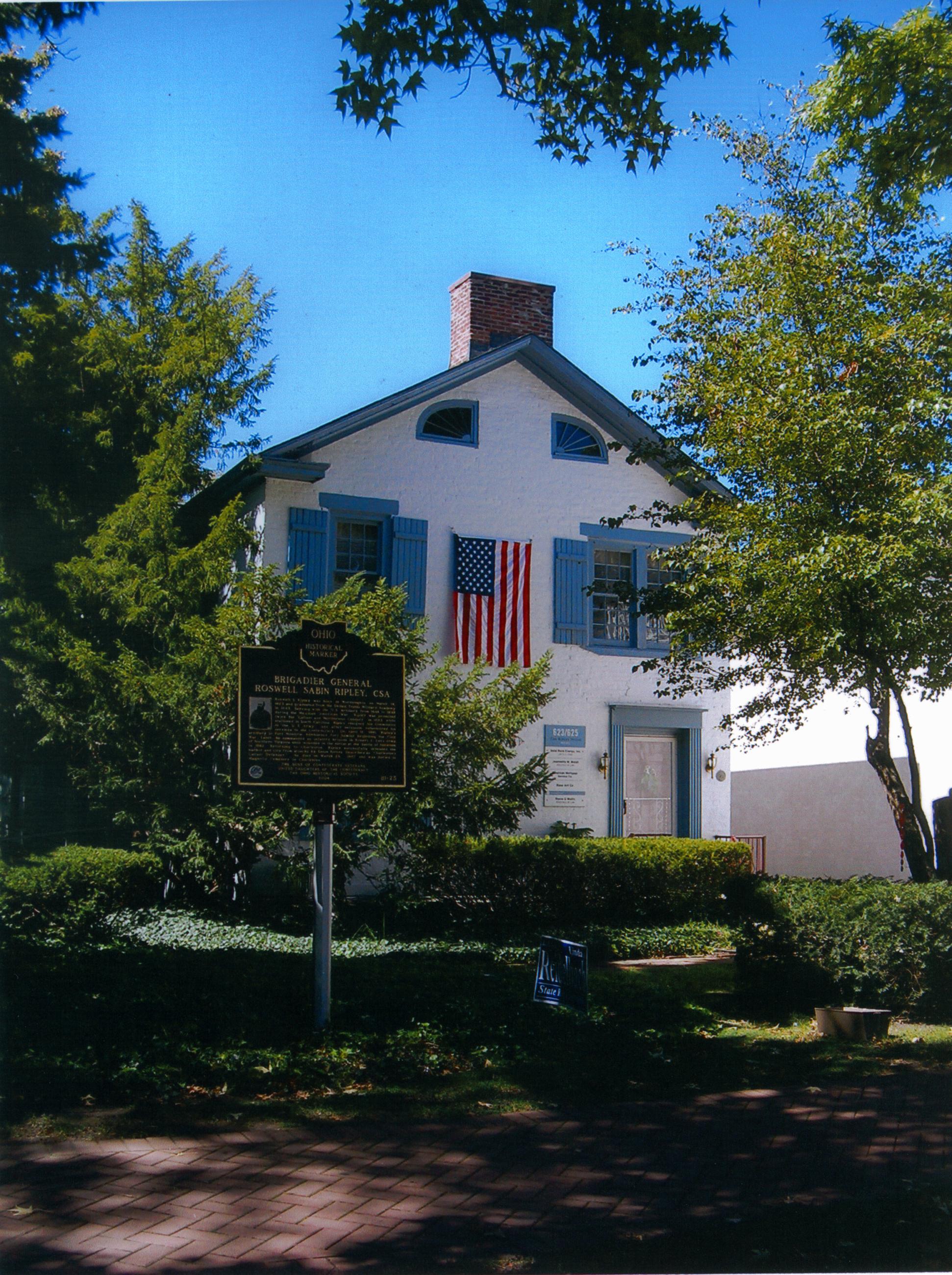 Roswell S. Ripley House and Historical Marker