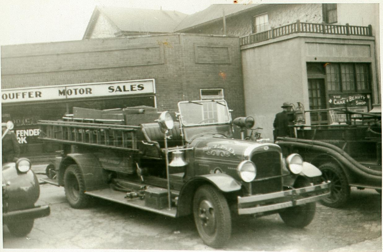 Sesquicentennial Fire Truck Display