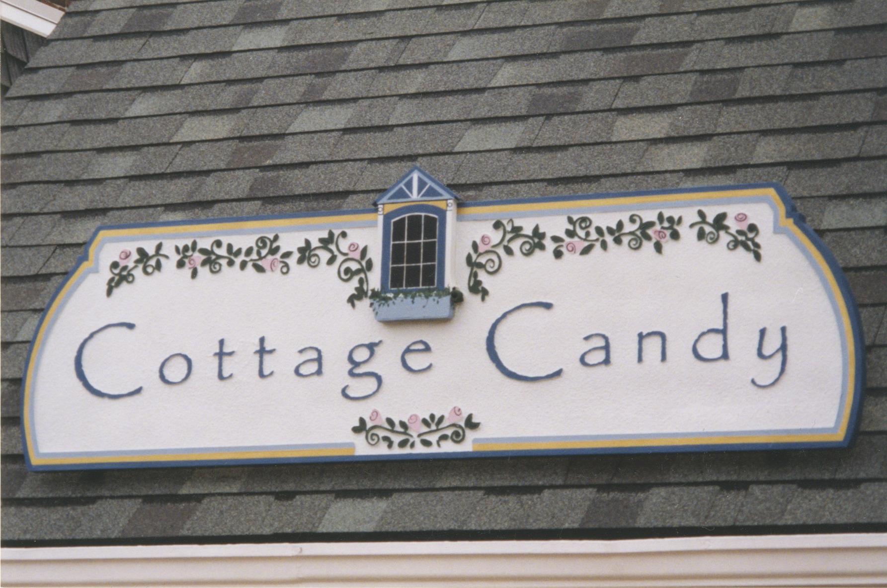 Sign for Cottage Candy