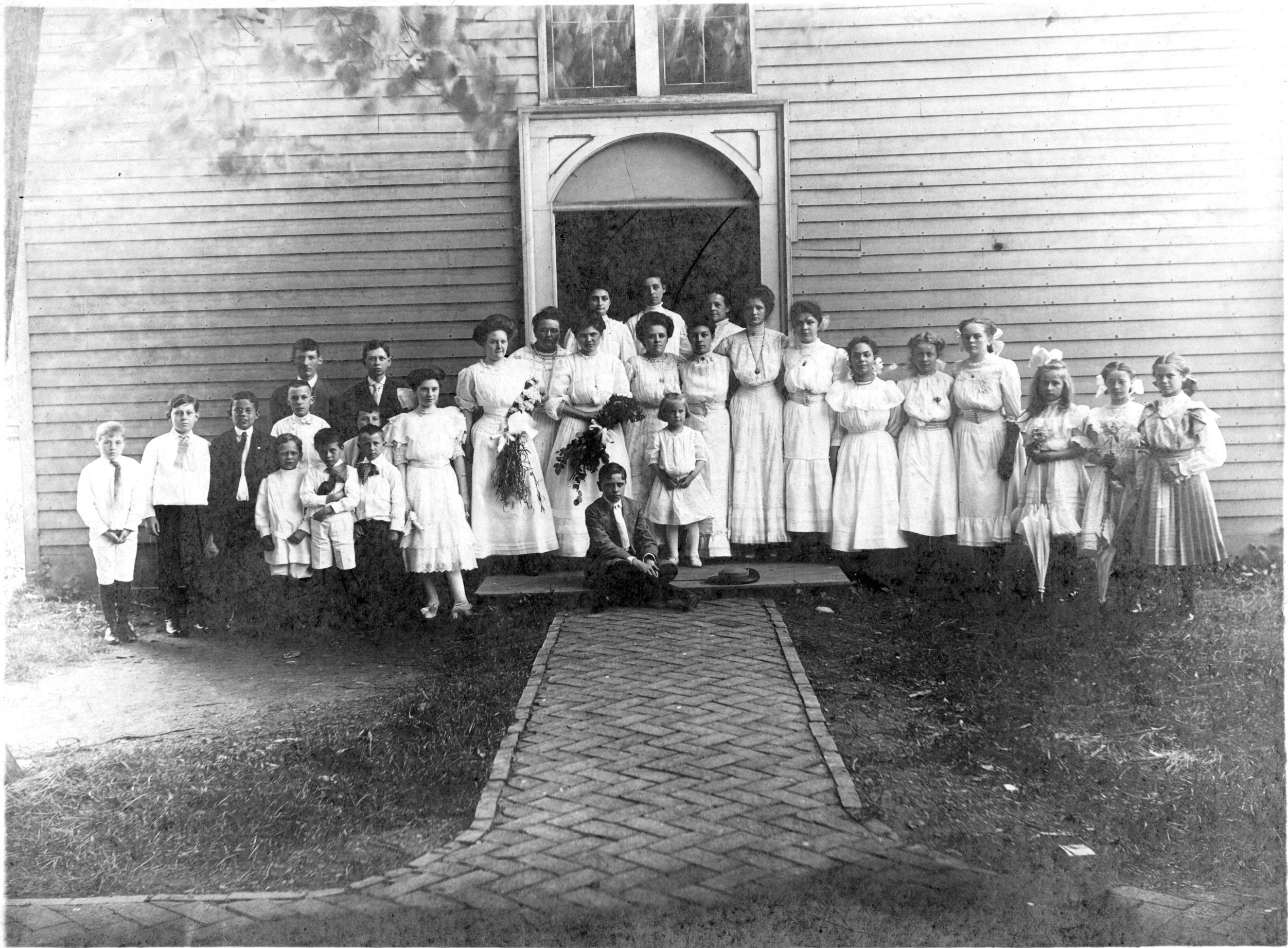 Students of Mrs. Eldridge's Private School