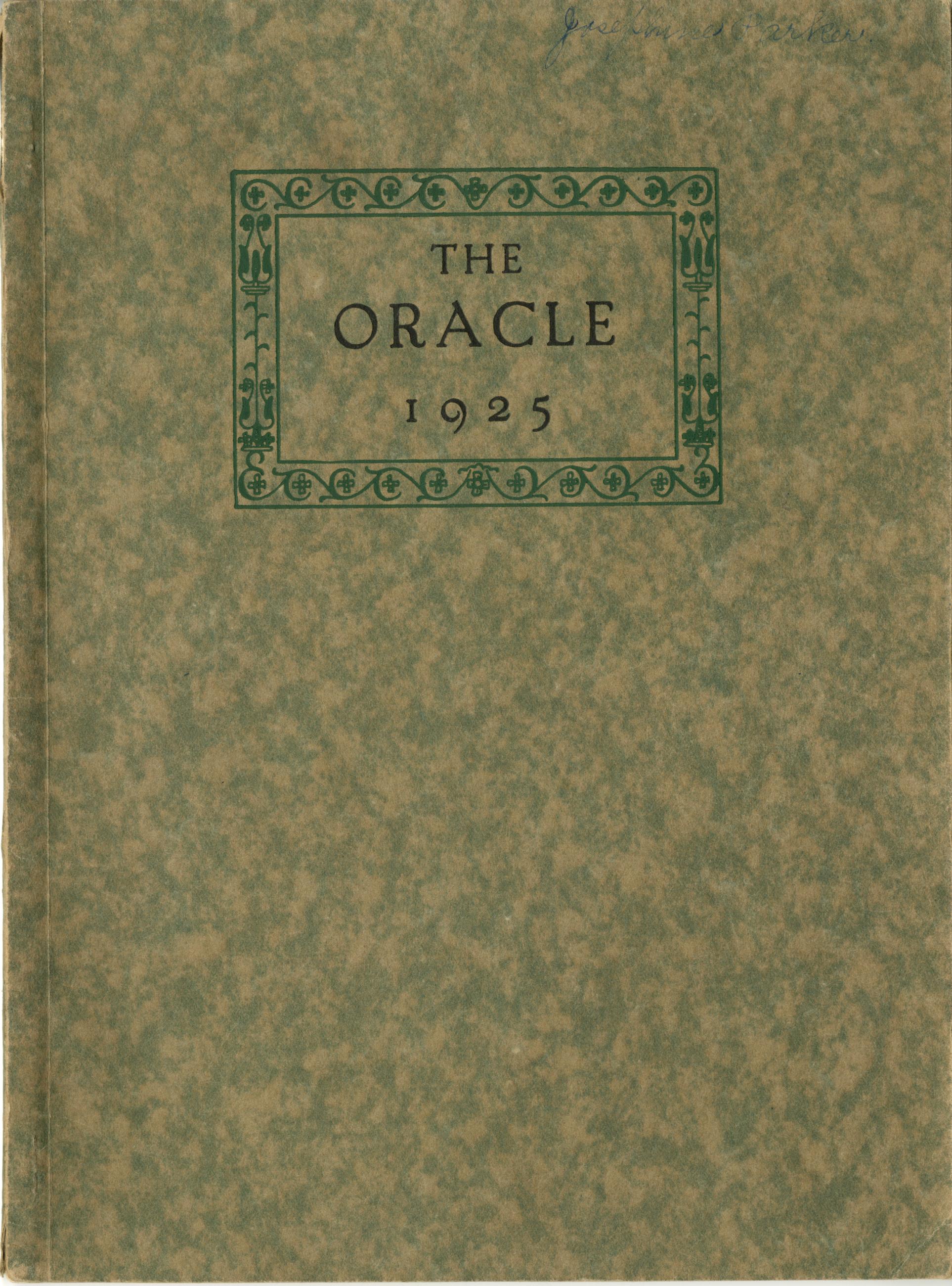 The Oracle 1925