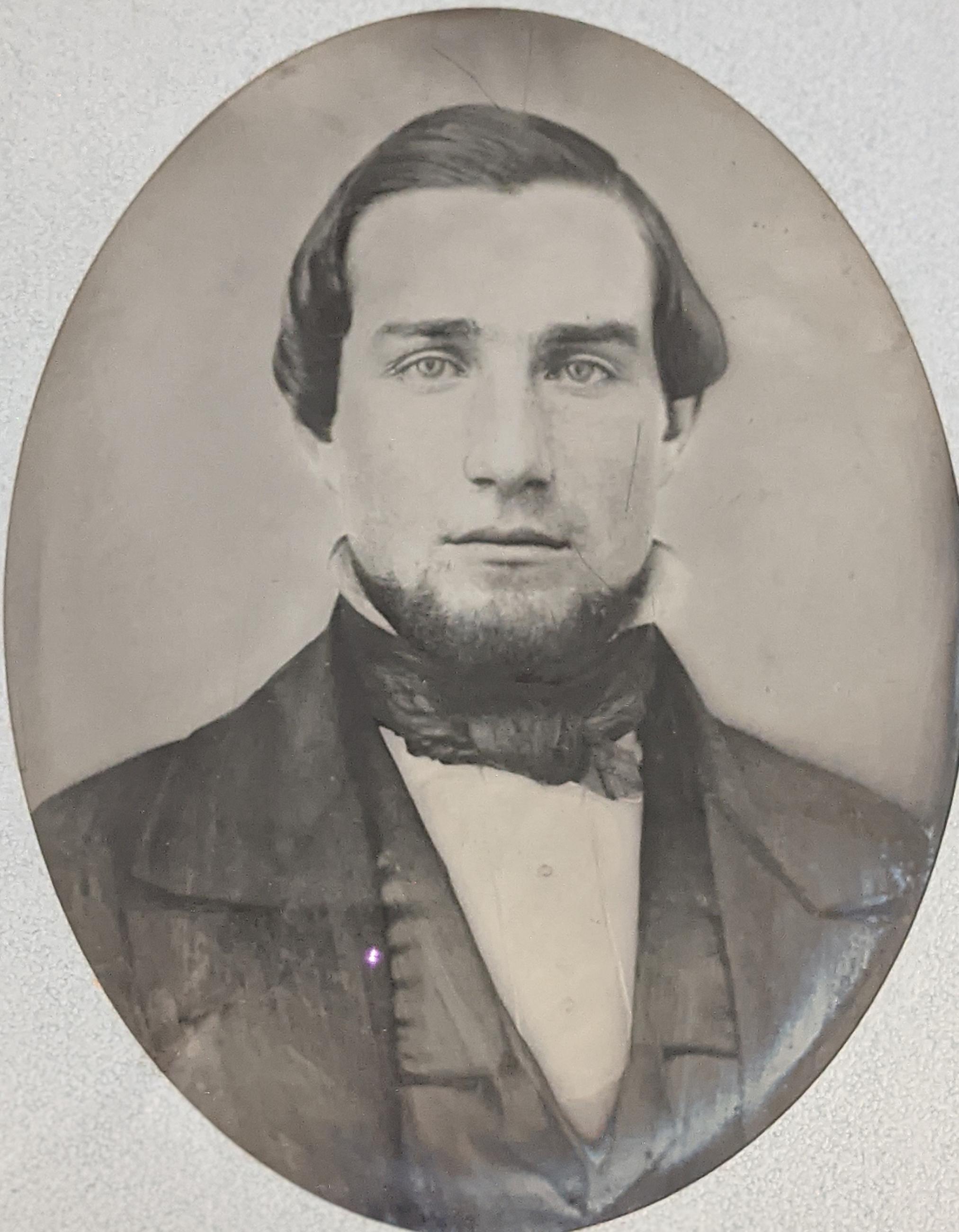 Tintype photograph of Adolphus Tuller