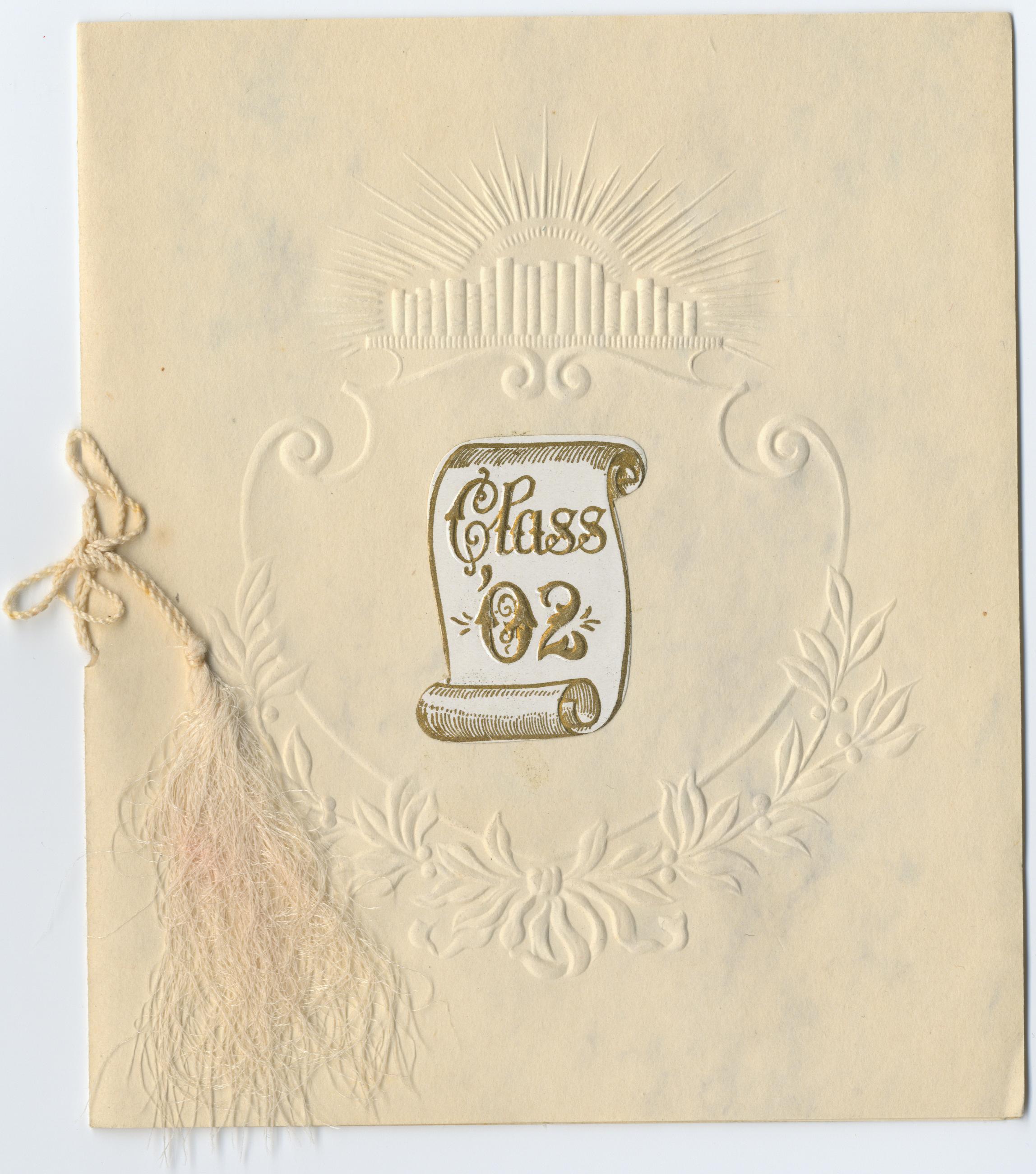 Twenty-Third Annual Commencement Worthington High School 1902