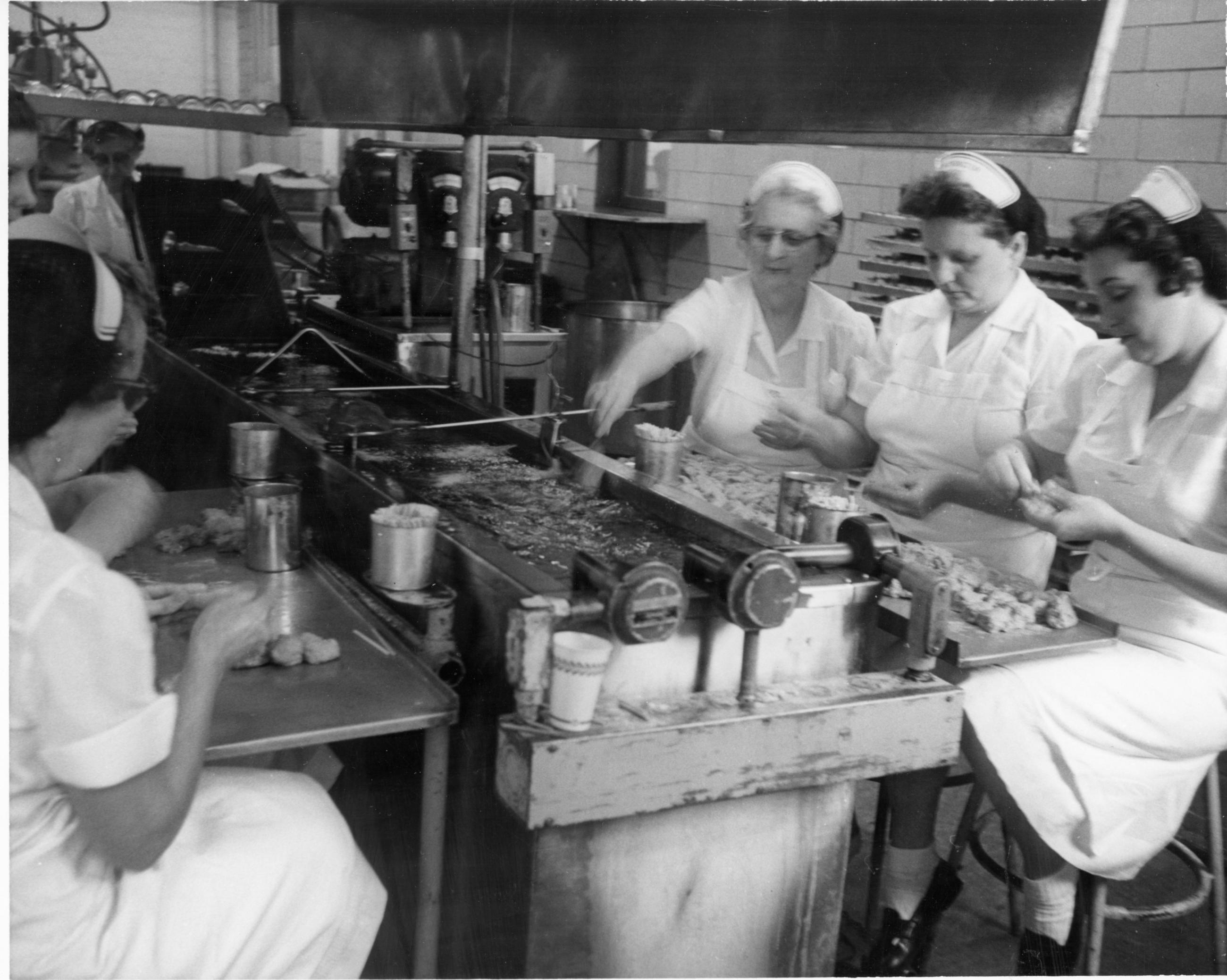 Workers at Worthington Foods Plant