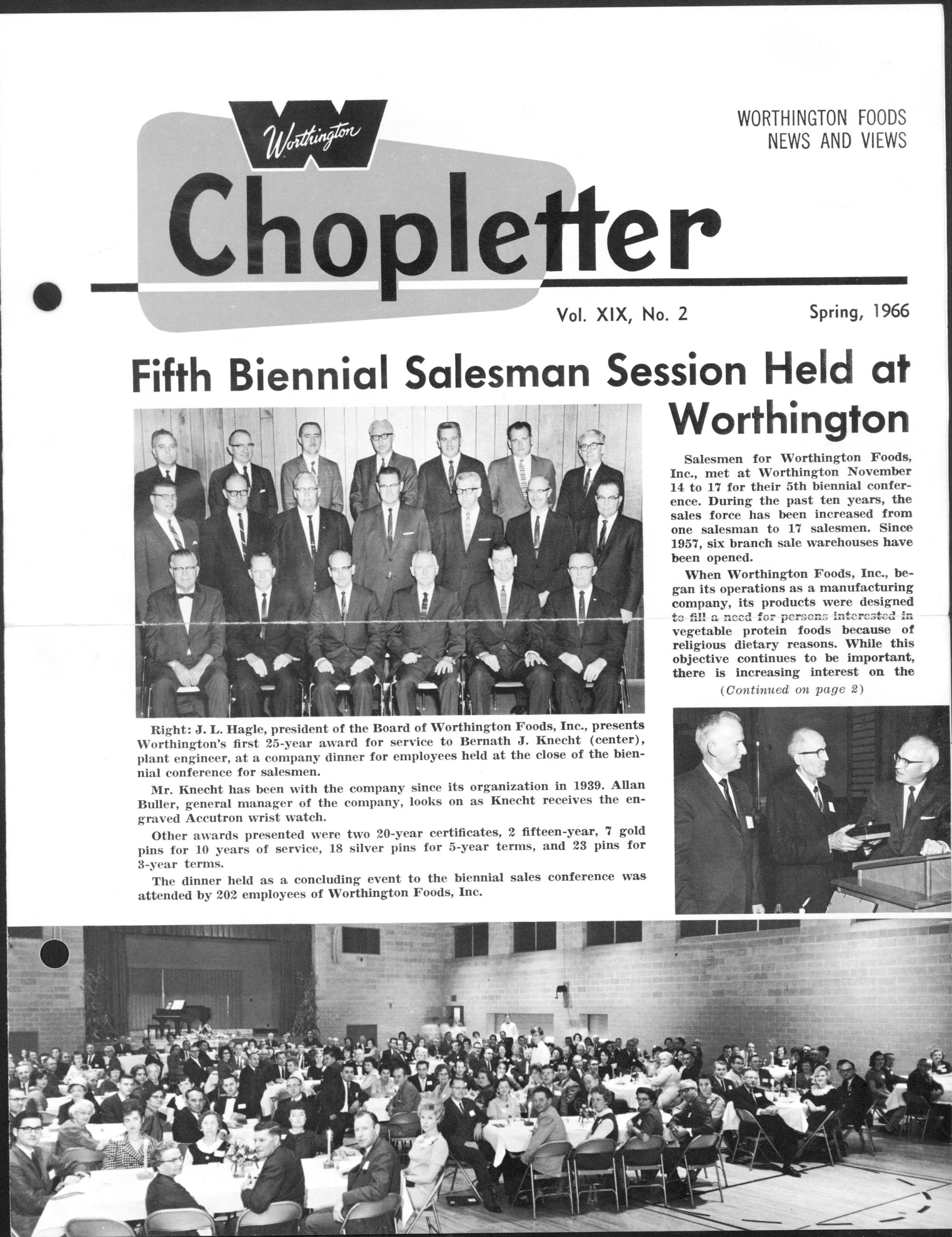 Worthington Chopletter: Worthington Foods News and Views