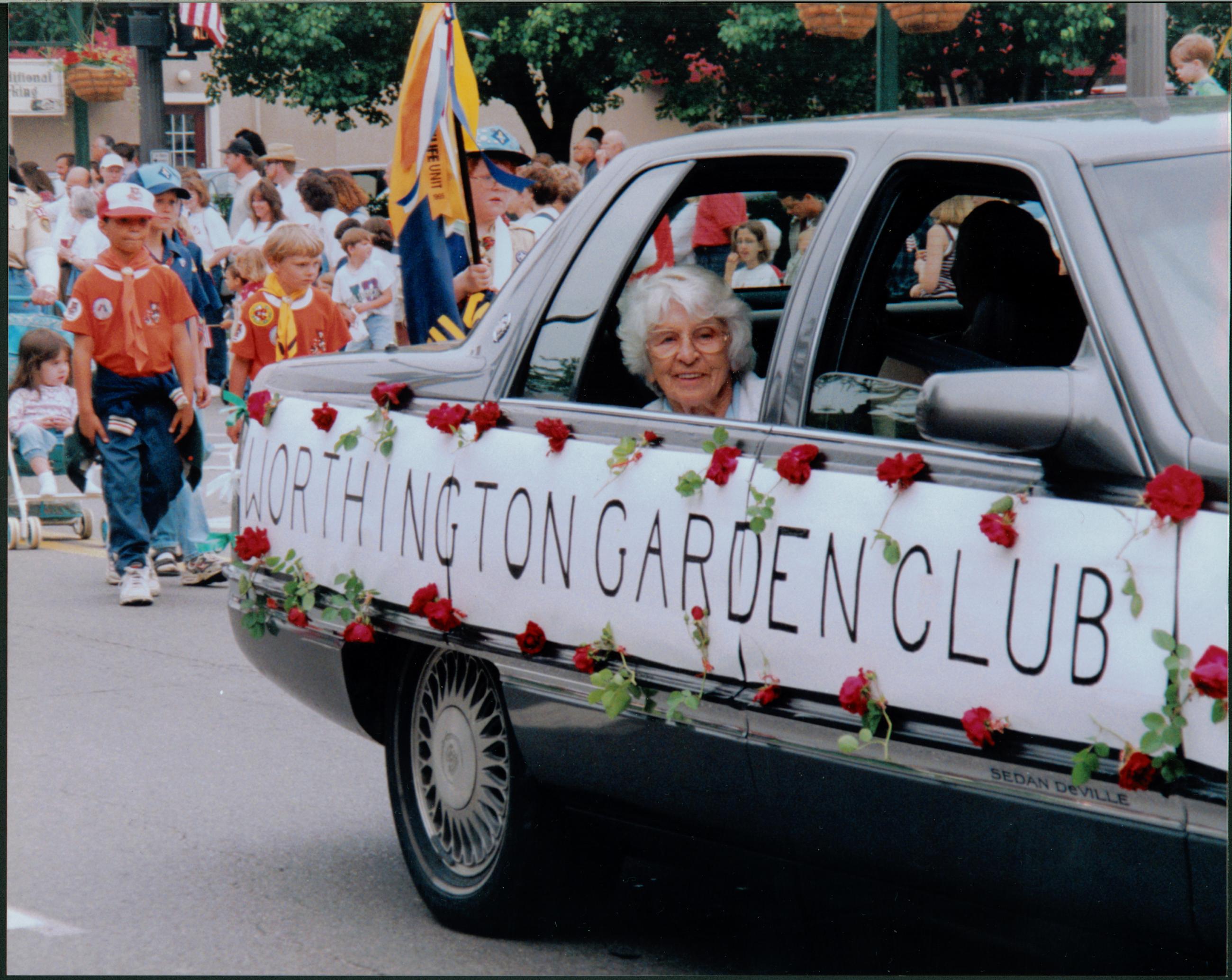 Worthington Garden Club Fourth of July Parade Entry