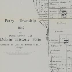 1842 Property Map of Perry Township, Franklin County, Ohio