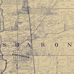 1895 Map of Sharon Township