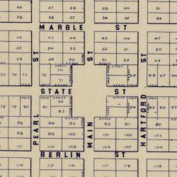 1895 Map of Worthington, Ohio