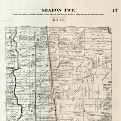 1910 Property Map of Sharon Township, Franklin County, Ohio