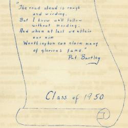 71st Annual Commencement: Class of 1950